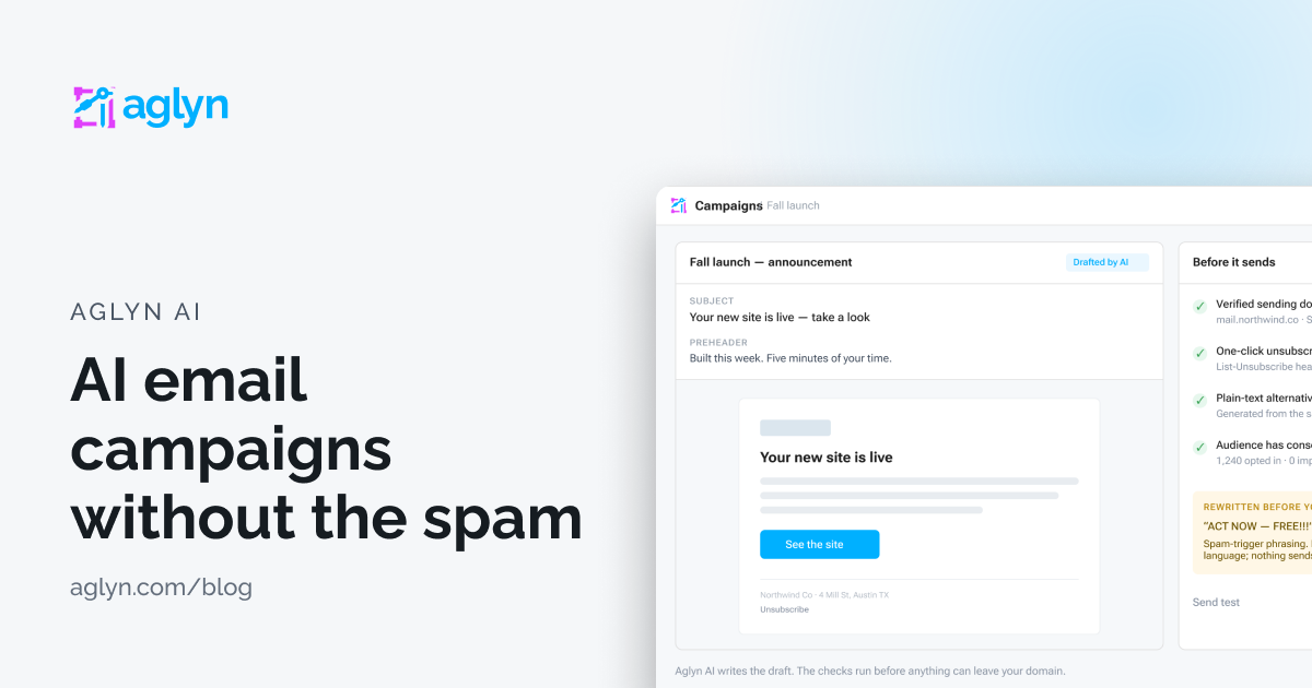 AI email campaigns without the spam